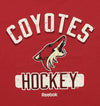 Reebok NHL Men's Arizona Coyotes Miracle Short Sleeve Go-To Tee, Red