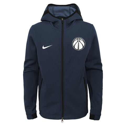 Nike NBA Youth Washington Wizards Showtime Full Zip Hoodie