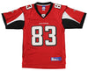 Reebok Atlanta Falcons Alge Crumpler #83 NFL Men's Replica Jersey, Red