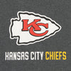 Zubaz NFL Kansas City Chiefs Men's Heather Grey  Fleece Hoodie