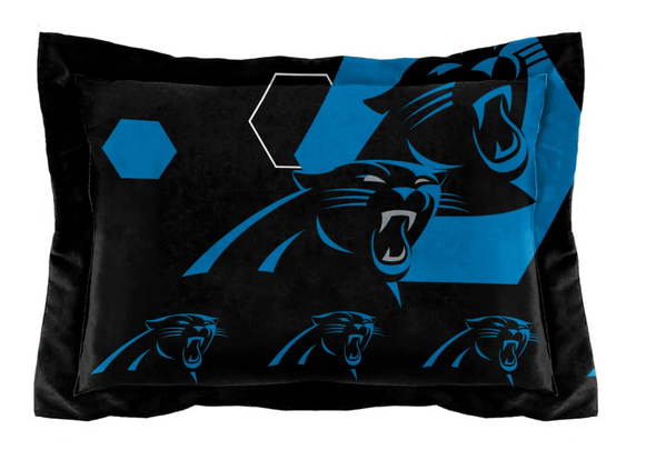 Northwest NFL Carolina Panthers Hexagon Comforter & Sham Set