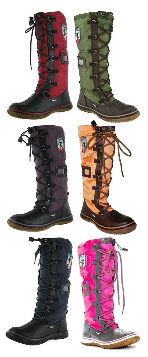 Pajar Grip Boots Women's Winter Lace Up TALL Boot I Many Colors