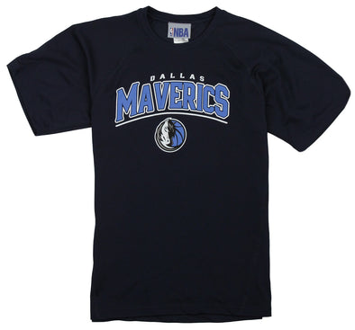 NBA Basketball Youth Dallas Mavericks Athletic Performance Mesh Shirt, Navy - FLAWED