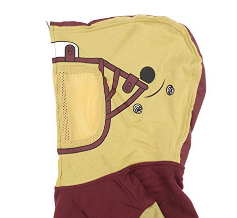 Boston College Eagles NCAA Youth Boys Full Zip Helmet Hoodie - Maroon
