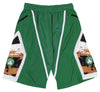 Zipway NBA Men's Boston Celtics Paint Platter Shorts, Small