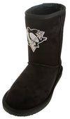 Cuce Shoes NHL Women's Pittsburgh Penguins The Ultimate Fan Boots Boot - Black
