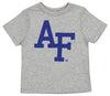 Outerstuff Air Force Falcons NCAA Toddler Goal Line Stand 3 in 1 Combo Tee, Royal/Grey