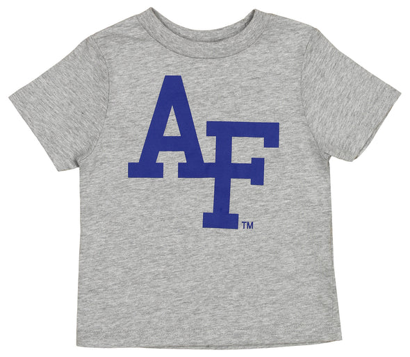 Outerstuff Air Force Falcons NCAA Toddler Goal Line Stand 3 in 1 Combo Tee, Royal/Grey