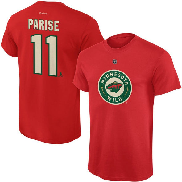 Reebok NHL Men's Minnesota Wild Zach Parise #11 Jersey Tee