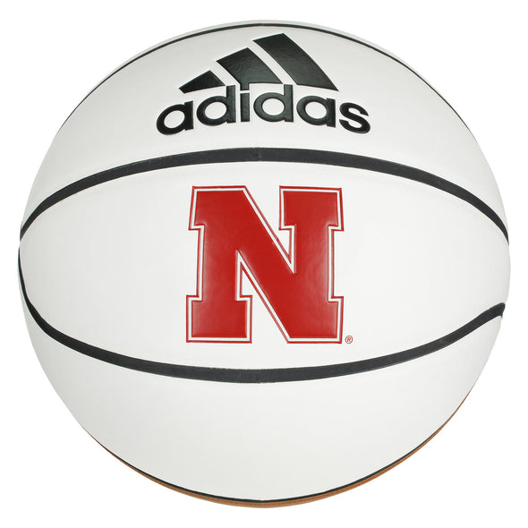 Adidas NCAA Nebraska Cornhuskers Autograph Basketball, Size 7