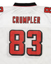 Reebok NFL Men's Atlanta Falcons Alge Crumpler #83 Replica Jersey, White