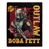 Northwest Star Wars Boba Fett Rebel Silk Touch Sherpa Throw Blanket 50 X 60