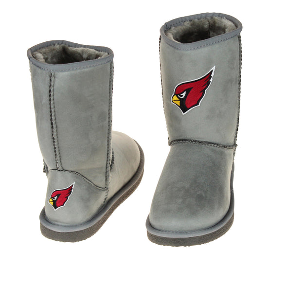 Cuce Shoes Arizona Cardinals NFL Football Women's The Devotee Boot - Gray