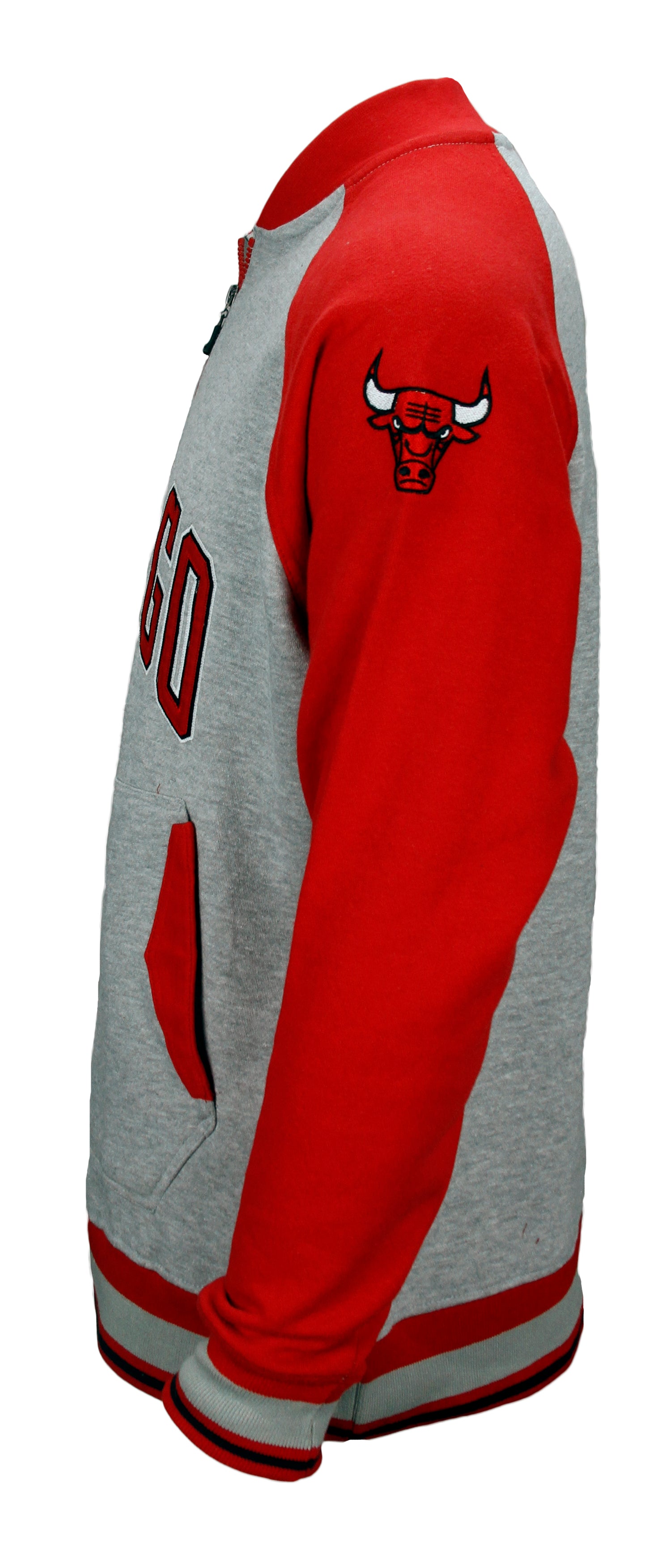 Chicago Bulls Mens Basketball Zip Up Jacket Zipway NBA Apparel XXL