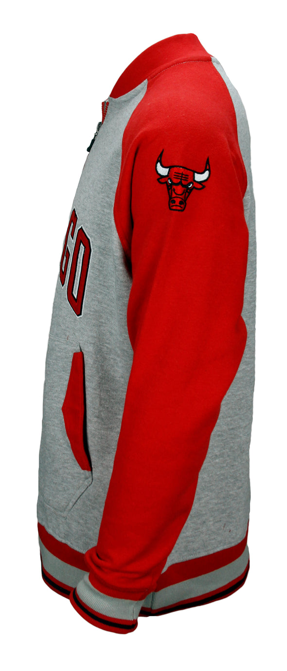 Zipway NBA Basketball Men's Chicago Bulls 1/4 Zip Pullover Sweatshirt