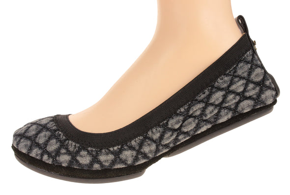 Yosi Samra Women's Samara Quilted Denim, Black