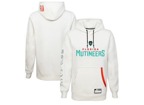 Call Of Duty League Men's Florida Mutineers CDL Team Kit Home Hoodie, White