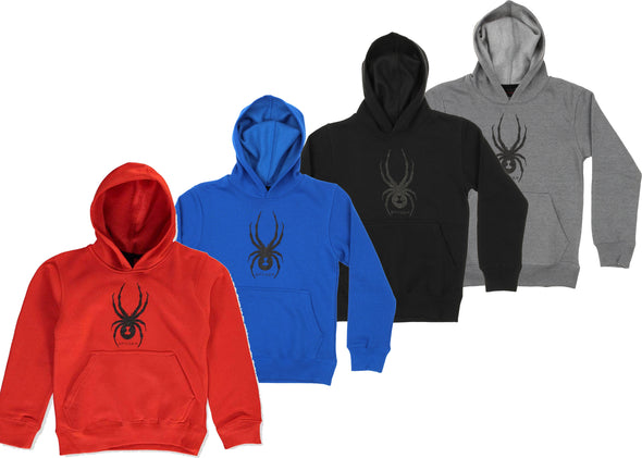 Spyder Youth Boys Base Camp Pullover Hoodie, Color Options