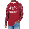 Zubaz NFL Men's Arizona Cardinals Viper Print Pullover Hooded Sweatshirt