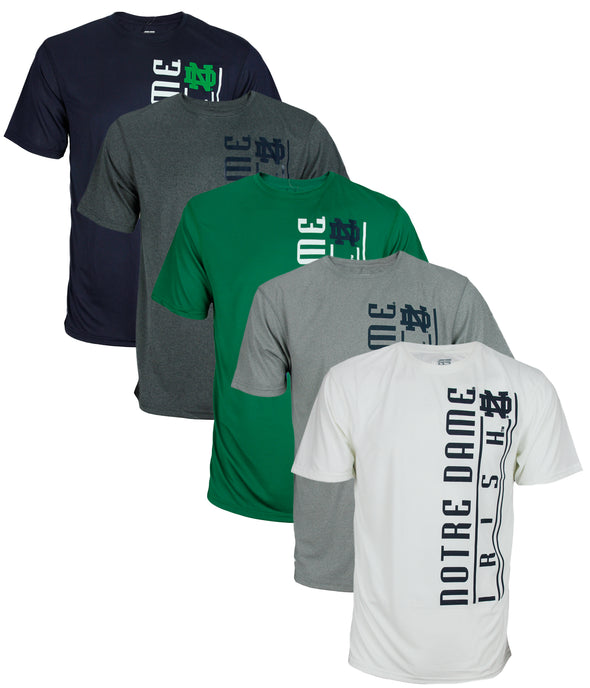 NCAA Men's Notre Dame Fighting Irish Triumph Dri Tek Performance Tee T-Shirt