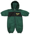 Dallas Stars NHL Baby Boys Newborn Infant Hooded Wind Coveralls, Green
