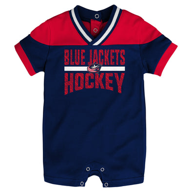 Outerstuff NHL Infant (12M-24M) Columbus Blue Jackets Howitzer Romper