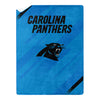 Northwest Carolina Panthers NFL Silk Touch Sherpa Throw Blanket 60" x 80"