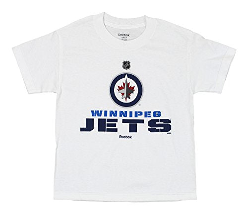 Reebok NHL Youth Winnipeg Jets "Clean Cut" Short Sleeve Graphic Tee