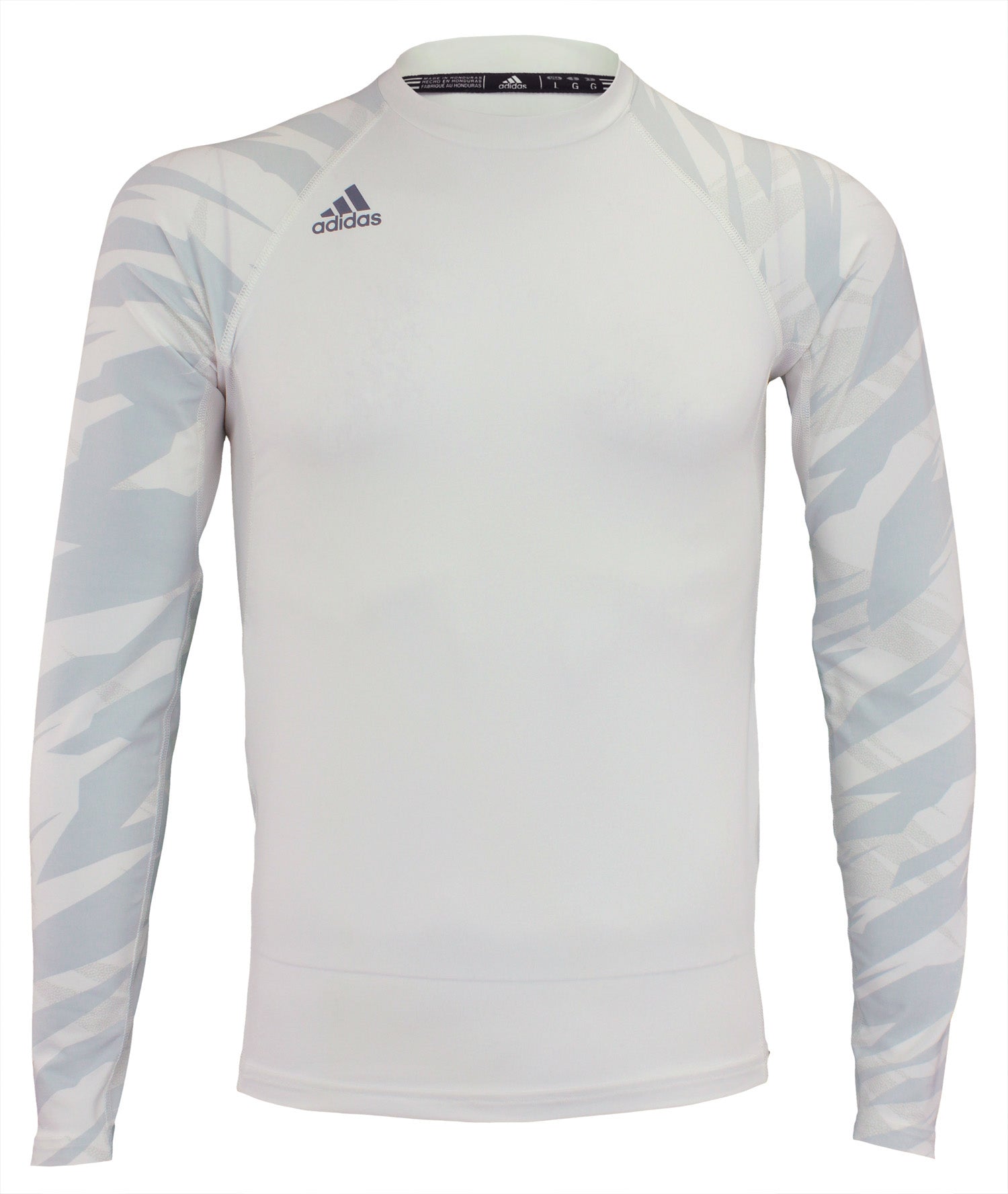 Adidas Men's Team Techfit Long Sleeve Shirt, Color Options – Fanletic