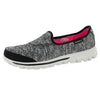 Skechers Women's Go Walk Apres Slip On Walking Shoes - Black