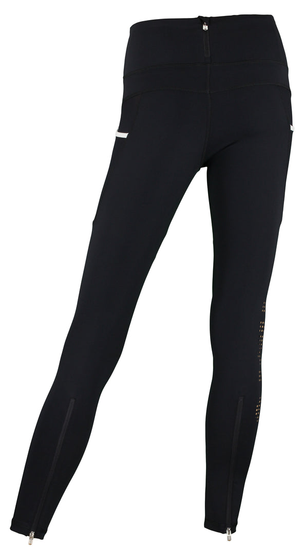 Umbro Women's Active Zip Leggings, Black/White
