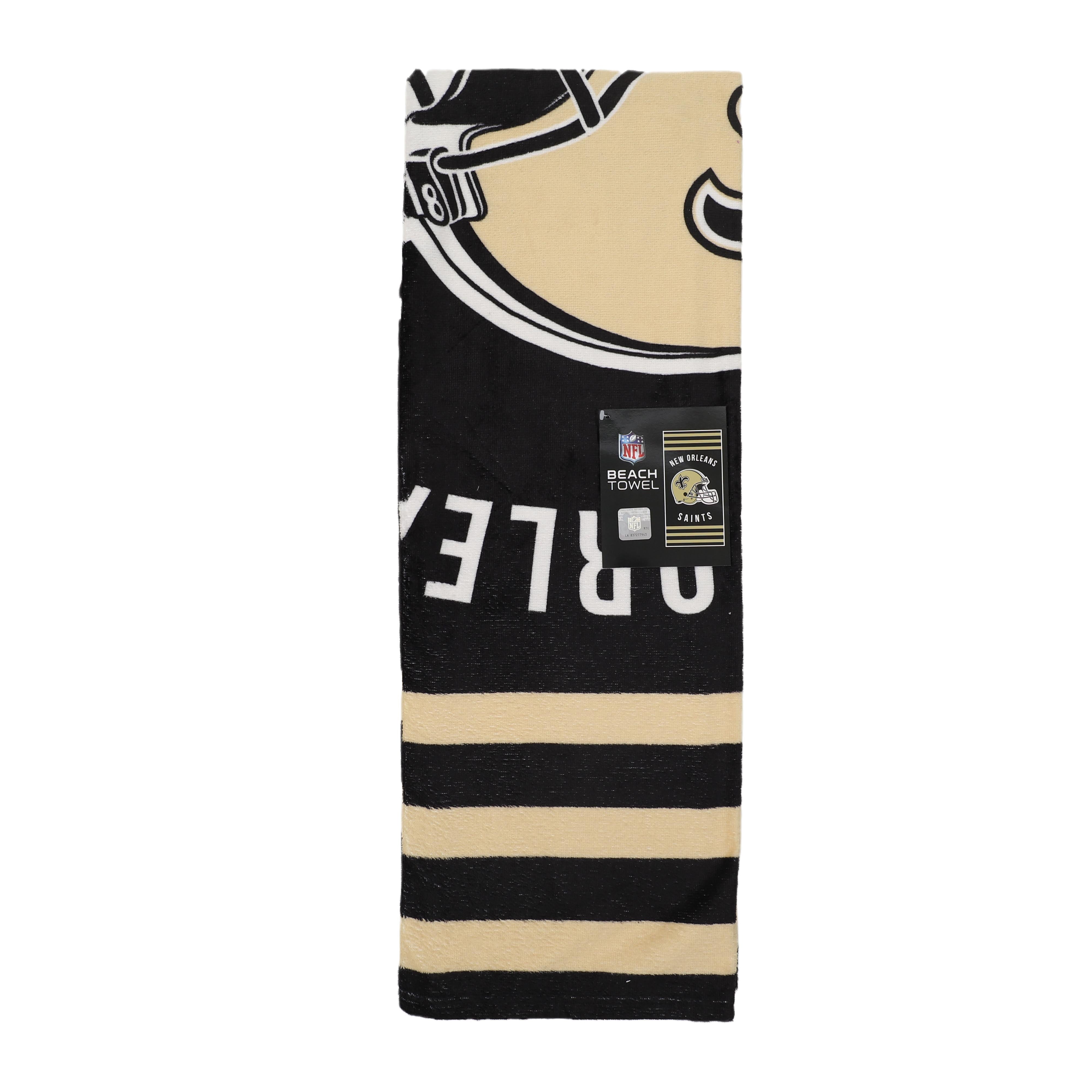 Northwest NFL New Orleans Saints 'Stripes' Beach Towel, 30' x 60' – Fanletic