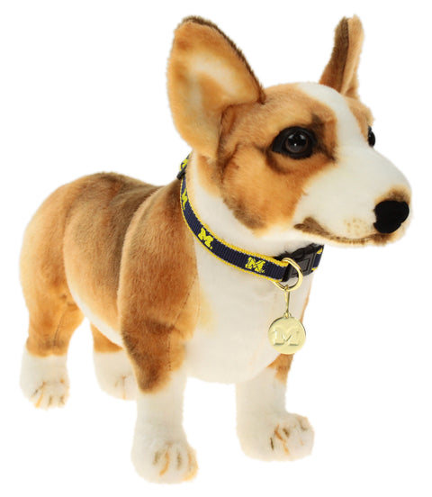 Sporty K9 NCAA Michigan Wolverines Reflective Dog Collar