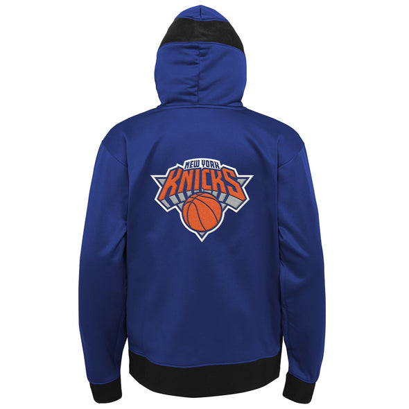 Nike NBA Youth (8-20) New York Knicks Lightweight Hooded Full Zip Jacket