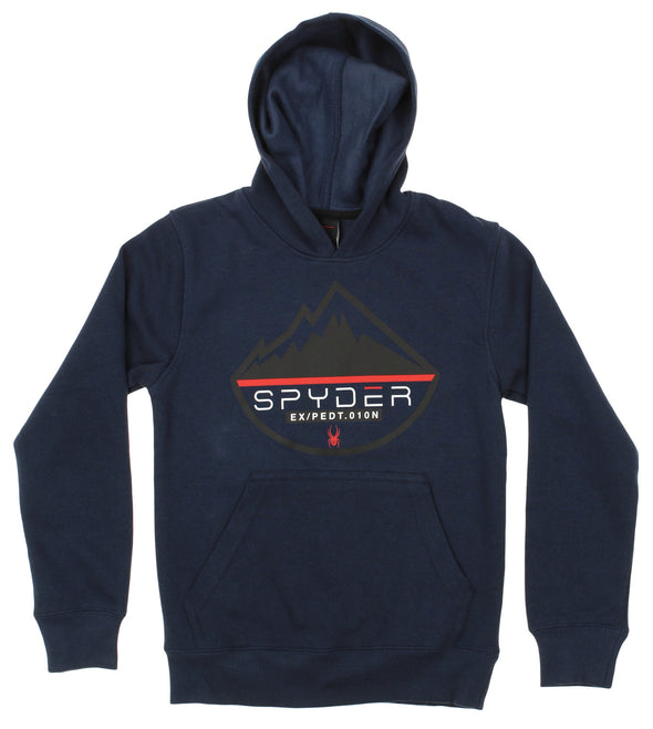 Spyder Youth Boys Deacon Pullover Hoodie, Frontier