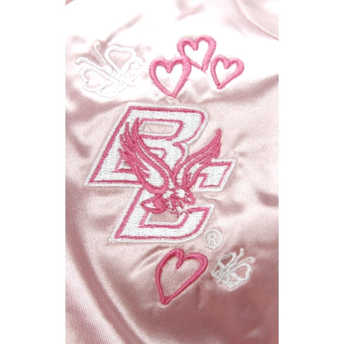 Adidas NCAA Toddlers Boston College Satin Cheer Jacket - Pink