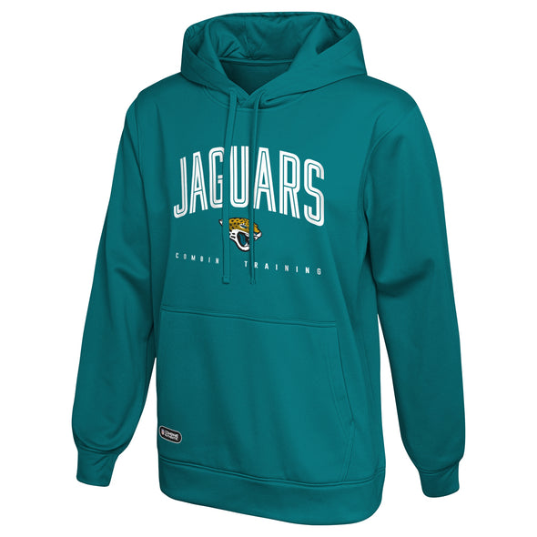 Outerstuff NFL Men's Jacksonville Jaguars Up Field Performance Fleece Hoodie