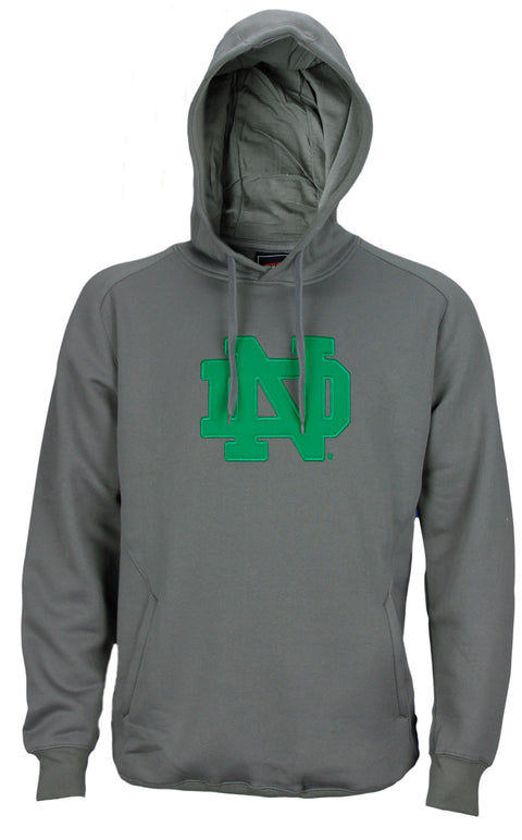 NCAA College Men's Notre Dame Training Day Fleece Pull Over Hoodie