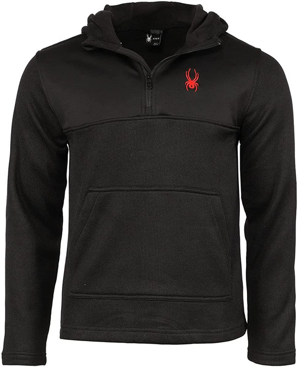 Spyder Men's Ray 1/4 Zip Pullover Hoodie, Color Options