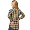 Forever Collectibles NFL Women's New Orleans Saints Check Flannel Shirt