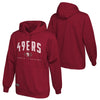 Outerstuff NFL Men's San Francisco 49ers Up Field Performance Fleece Hoodie