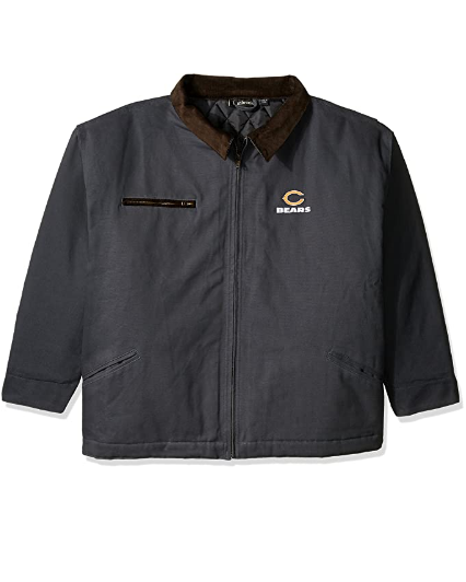 Dunbrooke Apparel NFL Men's Chicago Bears Canvas Tradesman Jacket
