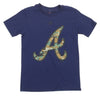 Outerstuff MLB Youth Atlanta Braves USMC Woodland Camo Logo T-Shirt