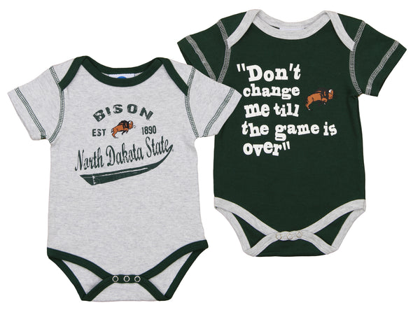 Outerstuff NCAA Infant North Dakota State Bison Two Creepers Set