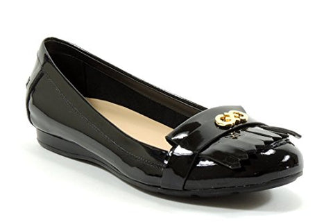 Cole Haan Women's Cameo Patent Leather Loafer II Flats Shoes - Black