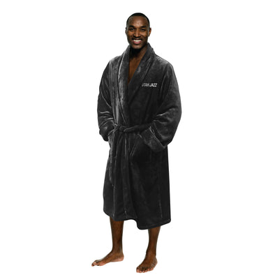 Northwest NBA Men's Utah Jazz Silk Touch Bath Robe, 26" x 47"