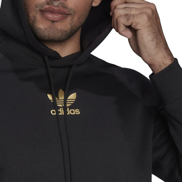 Adidas Originals Men's Chile 20 Pullover Hoodie, Black