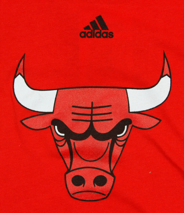 Adidas NBA Basketball Infants Chicago Bulls Long Sleeve Shirt - Red