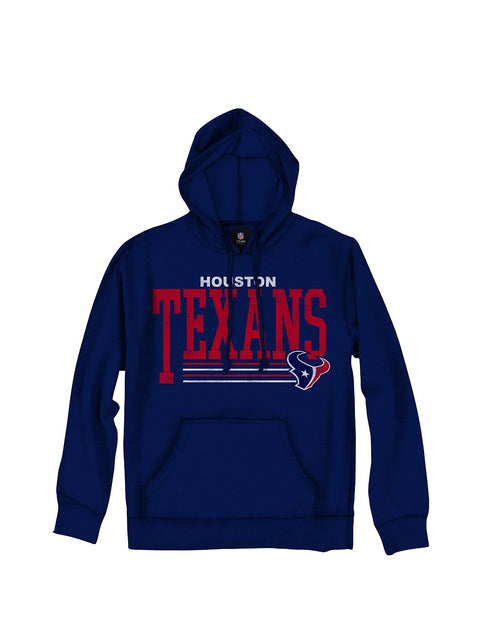 Houston Texans NFL Football Men's Fundamentals Pullover French Terry Hoodie
