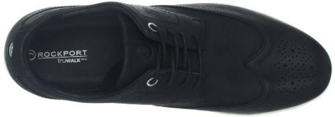 Rockport Men's Truwalk Zero Wingtip Oxford Shoes, Black / White